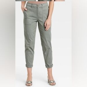 NWT A New Day stretch Pants Green Slim Fit Size 10 Women